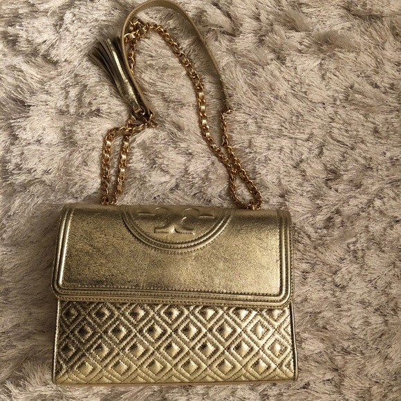 tory burch fleming gold